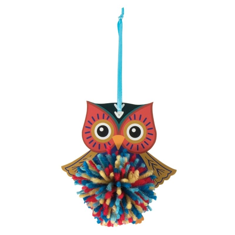 Pom Pom Decoration Kit - Owl